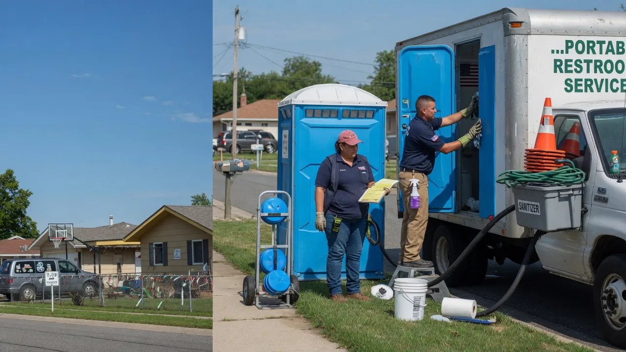 Portable Toilet Rental in Thompson, MO near me